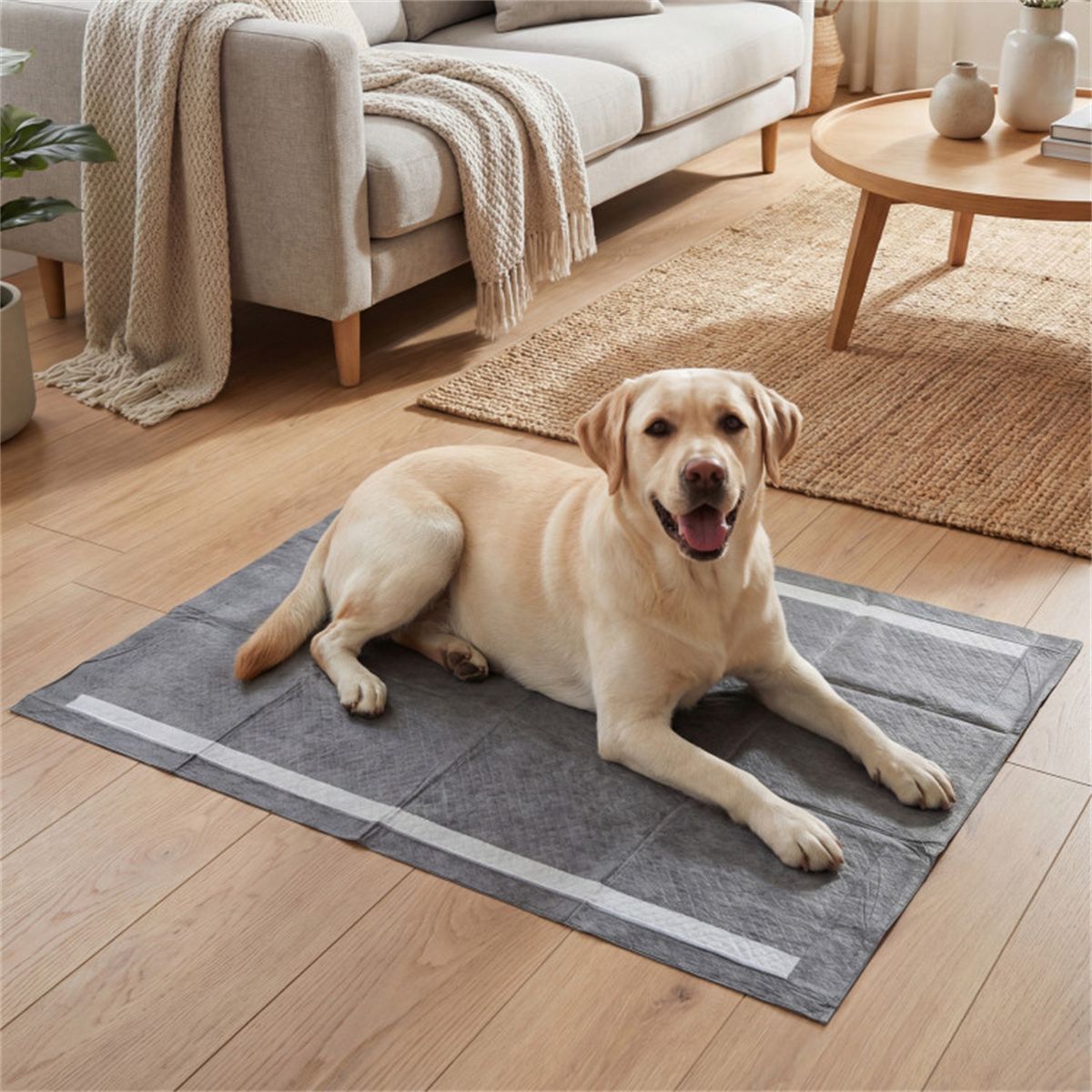 150 Pack Activated Carbon Dog Pee Pads 35.5"x24", Extra Large 6-Layer Odor Control Pet Training Pads