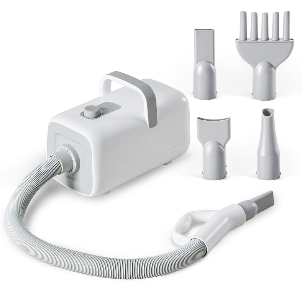 Powerful 1550W Pet Blow Dryer with Adjustable Speed & Temperature