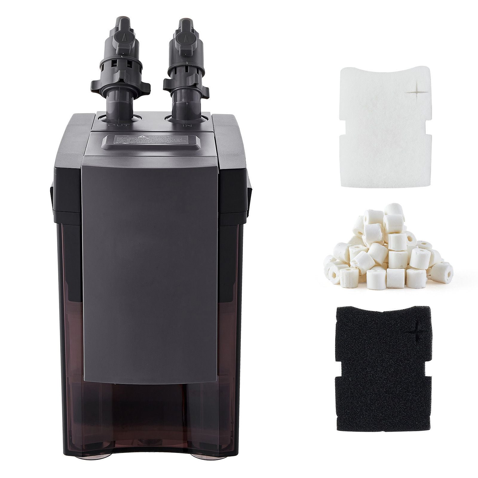 3-Stage Canister Filter for Crystal Clear Aquarium Water