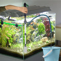 Battery Powered Aquarium Gravel Cleaner with Adjustable Tubes for All Sizes