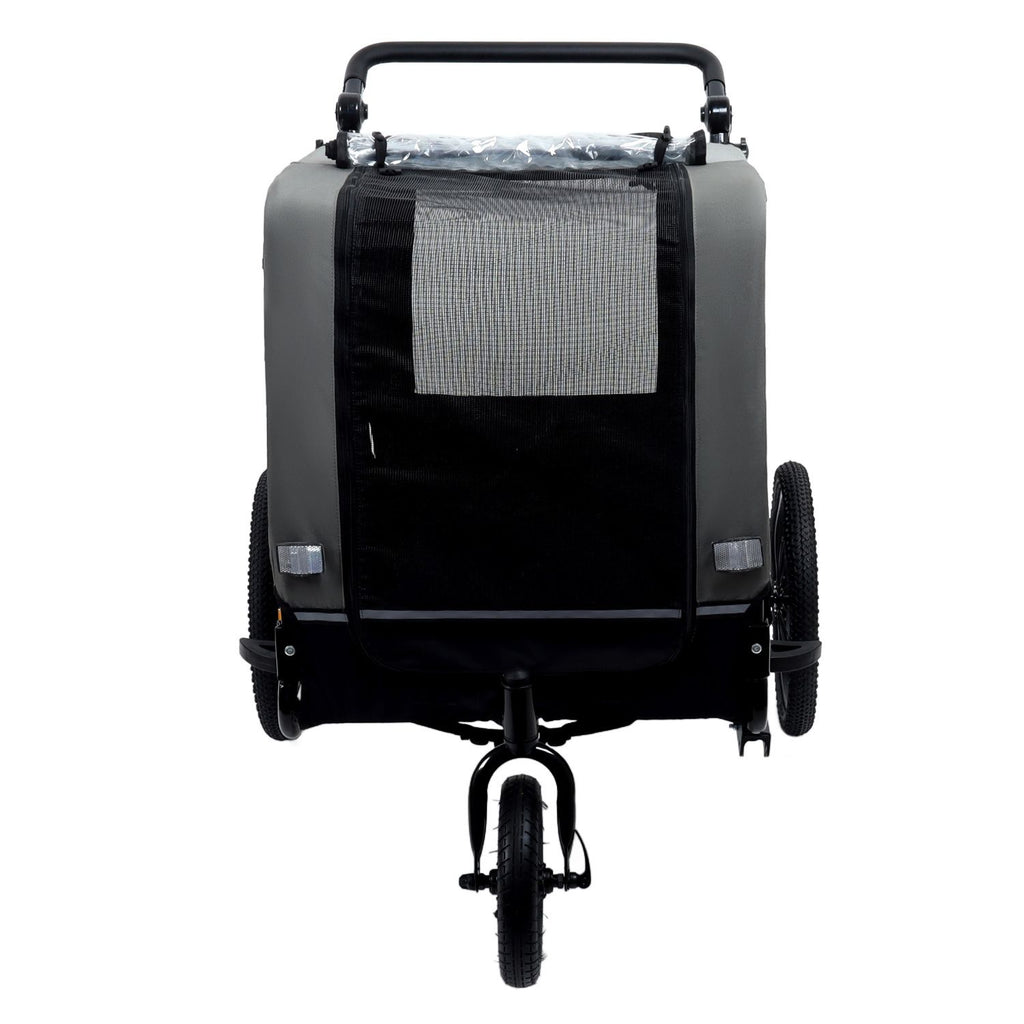 Take Your Pup on Every Adventure with This 2-in-1 Bike Trailer & Push Cart