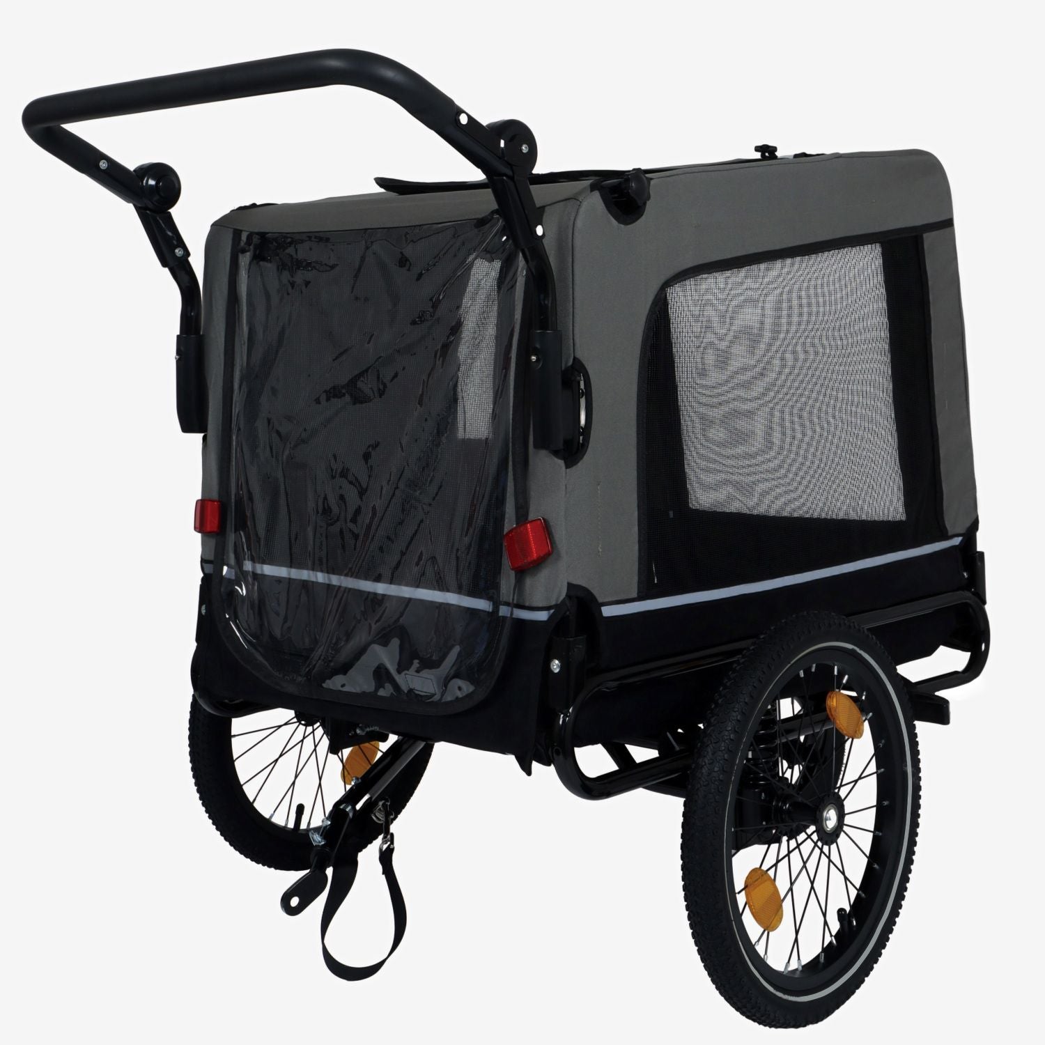 Take Your Pup on Every Adventure with This 2-in-1 Bike Trailer & Push Cart