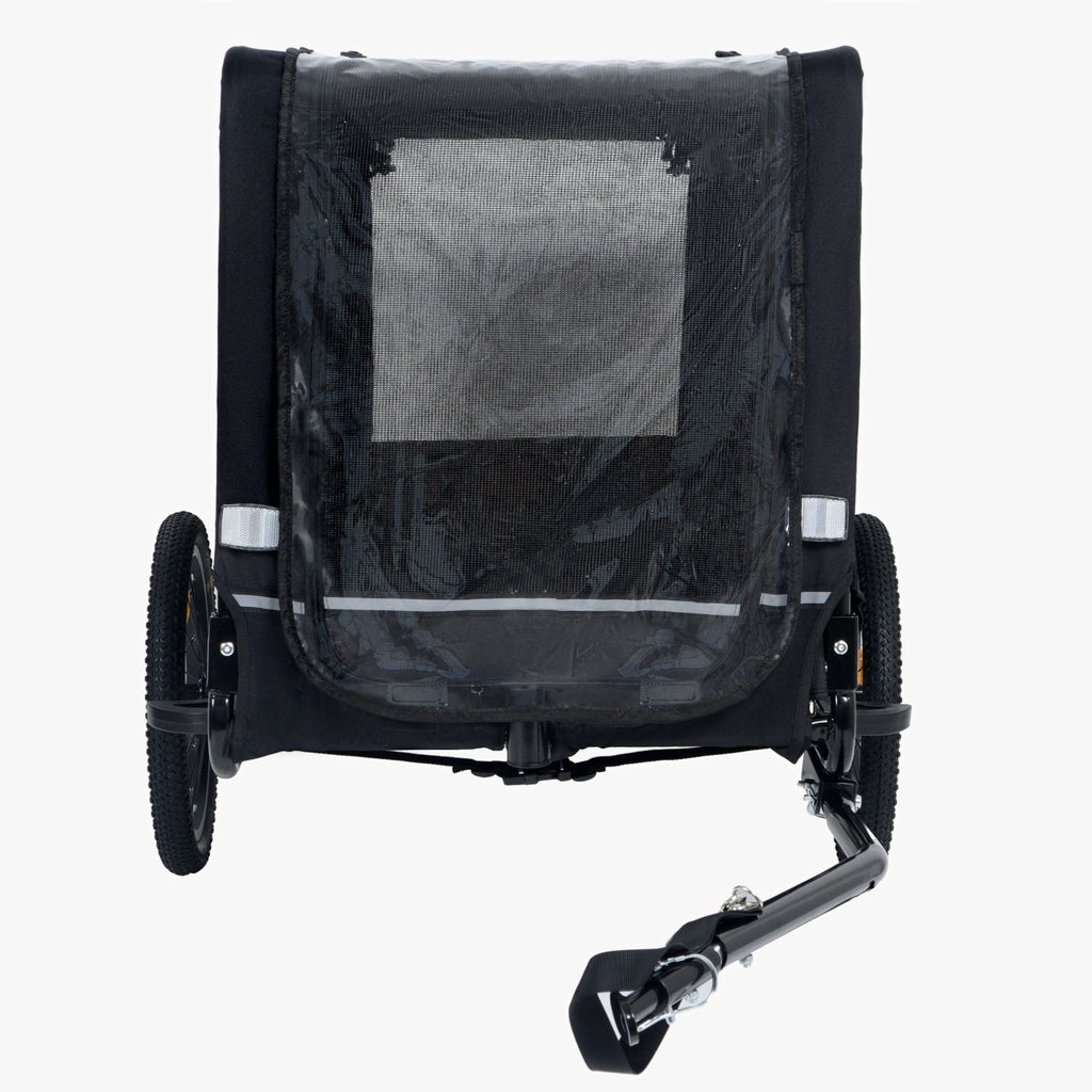 Take Your Pup on Every Adventure with This 2-in-1 Bike Trailer & Push Cart!
