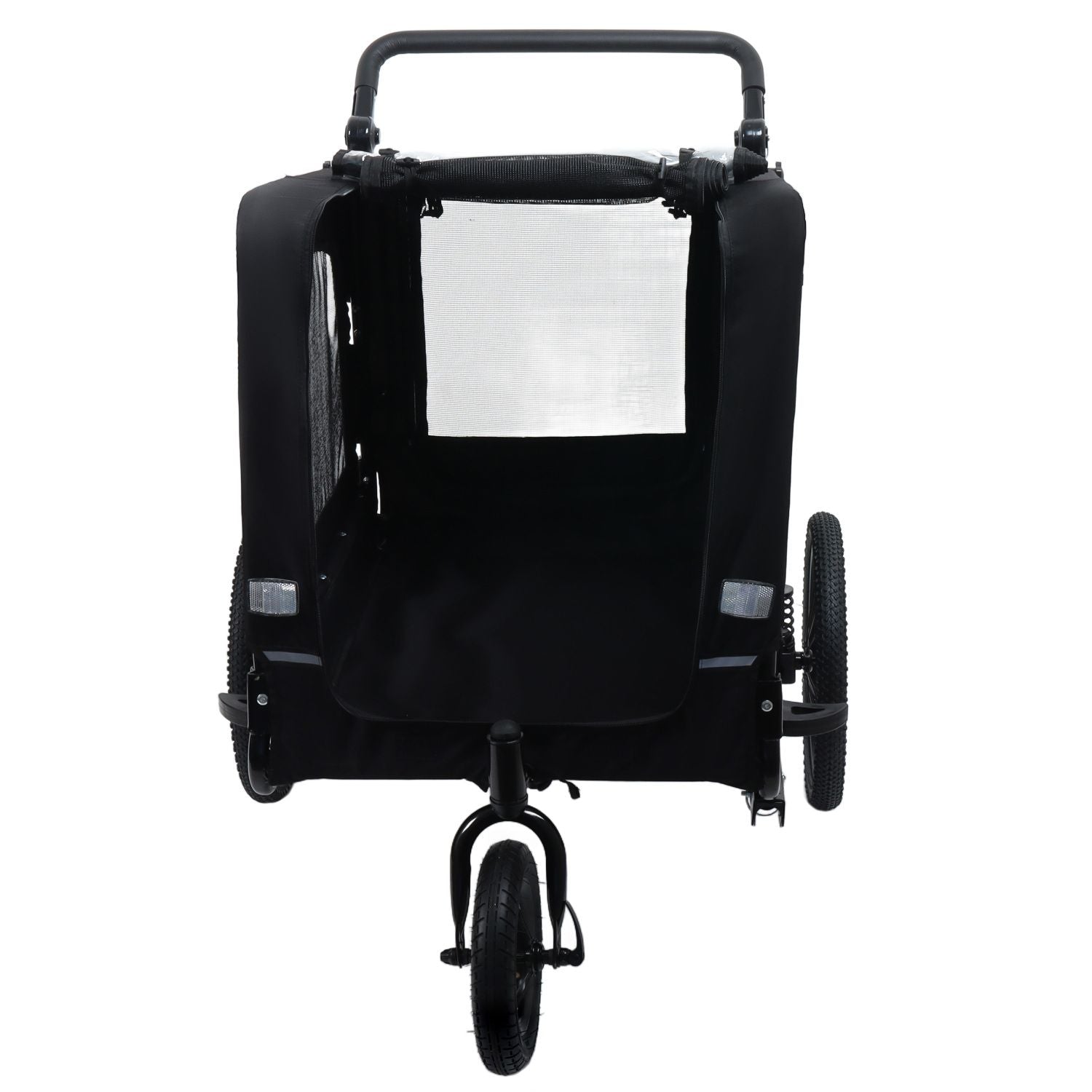 Take Your Pup on Every Adventure with This 2-in-1 Bike Trailer & Push Cart!