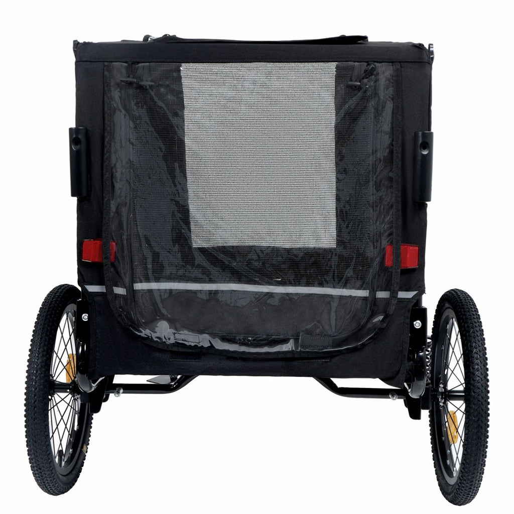 Take Your Pup on Every Adventure with This 2-in-1 Bike Trailer & Push Cart!