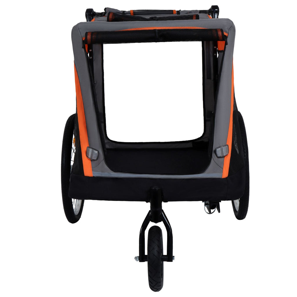 Take Your Pup on Every Adventure with This 2-in-1 Bike Trailer & Push Cart
