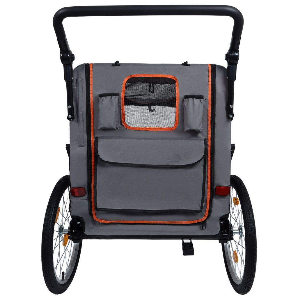 Take Your Pup on Every Adventure with This 2-in-1 Bike Trailer & Push Cart