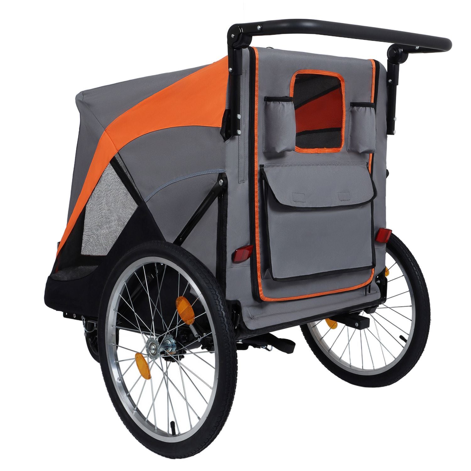 Take Your Pup on Every Adventure with This 2-in-1 Bike Trailer & Push Cart