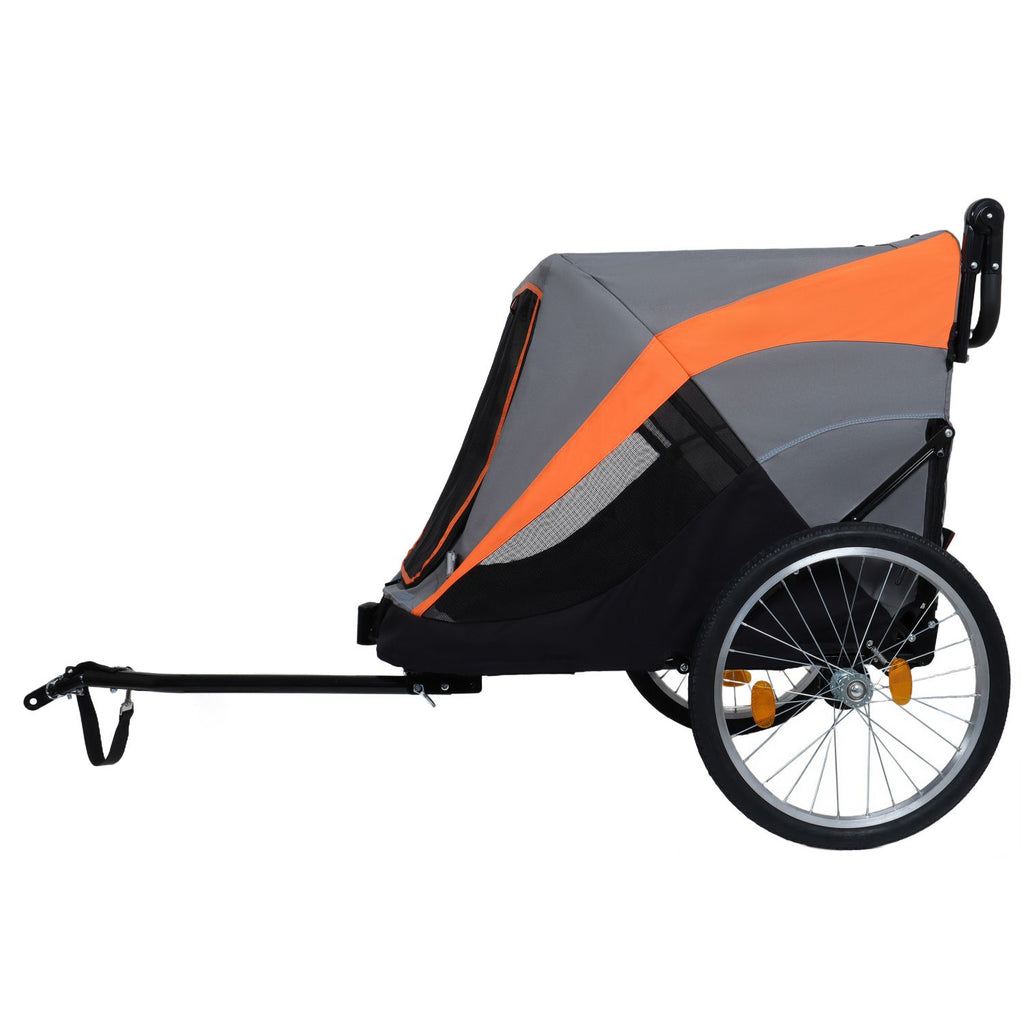 Take Your Pup on Every Adventure with This 2-in-1 Bike Trailer & Push Cart