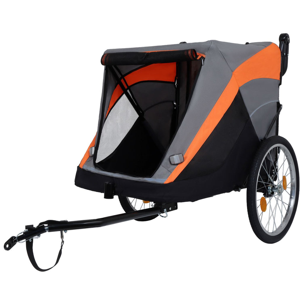 Take Your Pup on Every Adventure with This 2-in-1 Bike Trailer & Push Cart