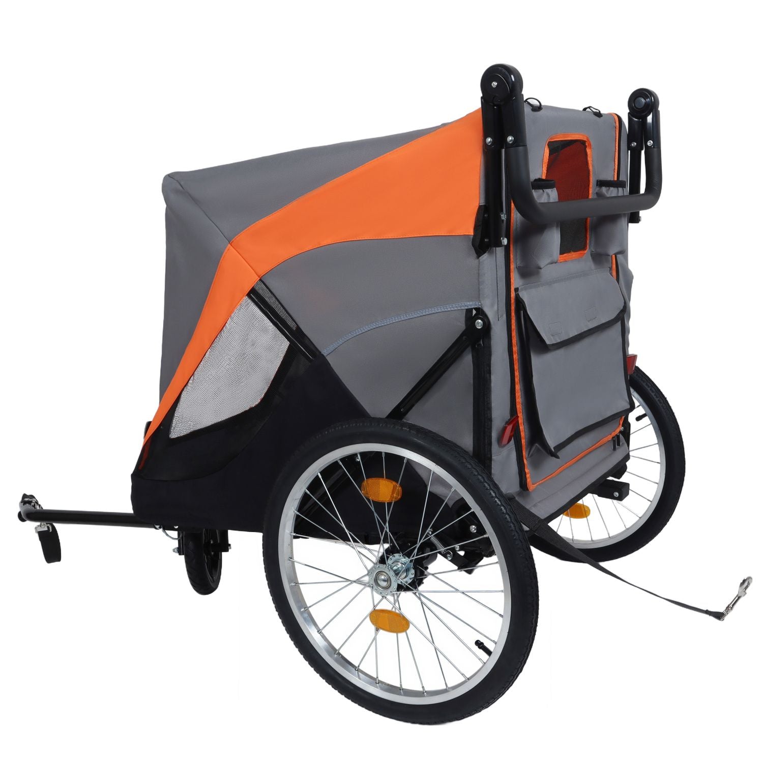 Take Your Pup on Every Adventure with This 2-in-1 Bike Trailer & Push Cart