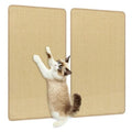 2-Pack 32"x20" Natural Sisal Cat Scratching Mats, Multifunctional Resting & Play Pads for Multi-Cat Households