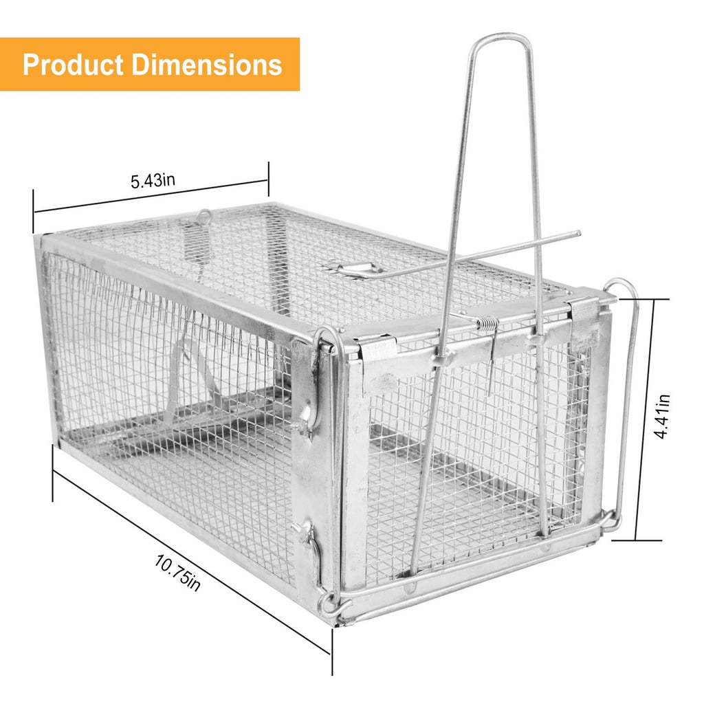 Humane Mouse Trap 2-Pack: Catch & Release Rodents Safely