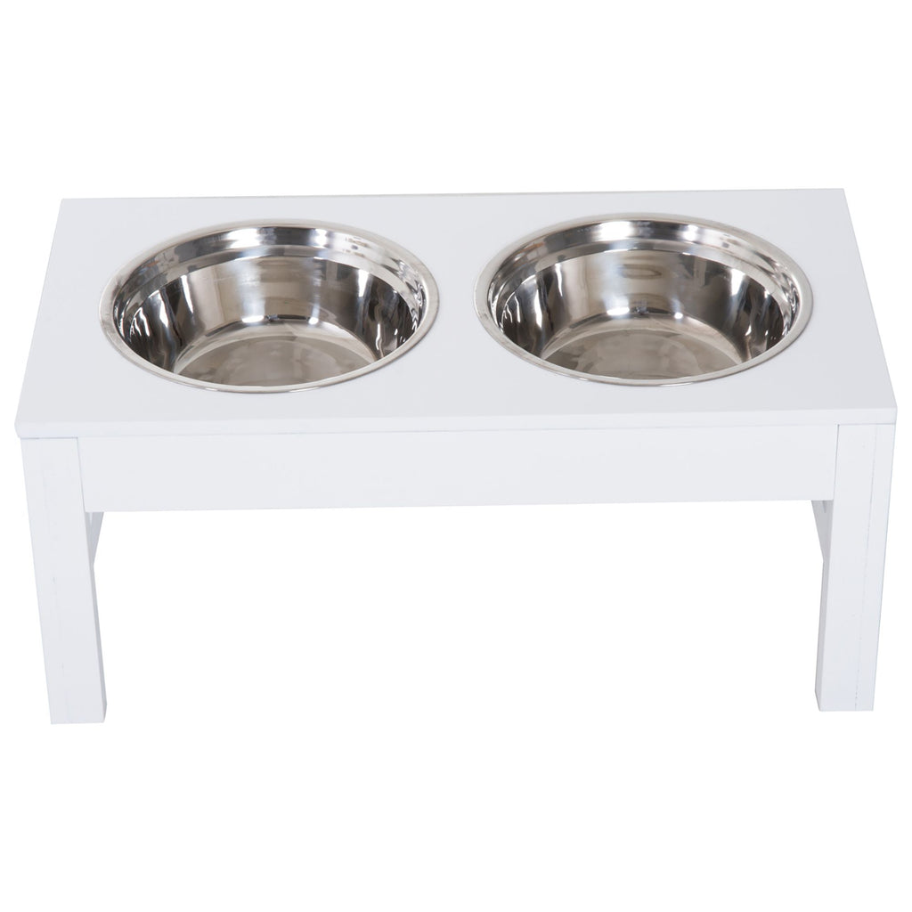 Elevate Your Dog's Mealtime with a Stylish Wooden Feeding Station
