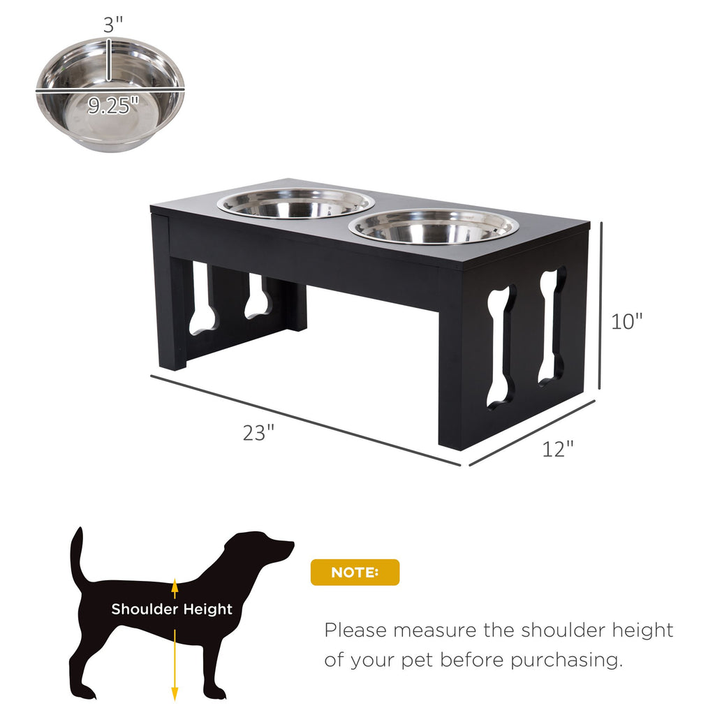 Elevate Your Dog's Mealtime with a Modern Raised Feeding Station