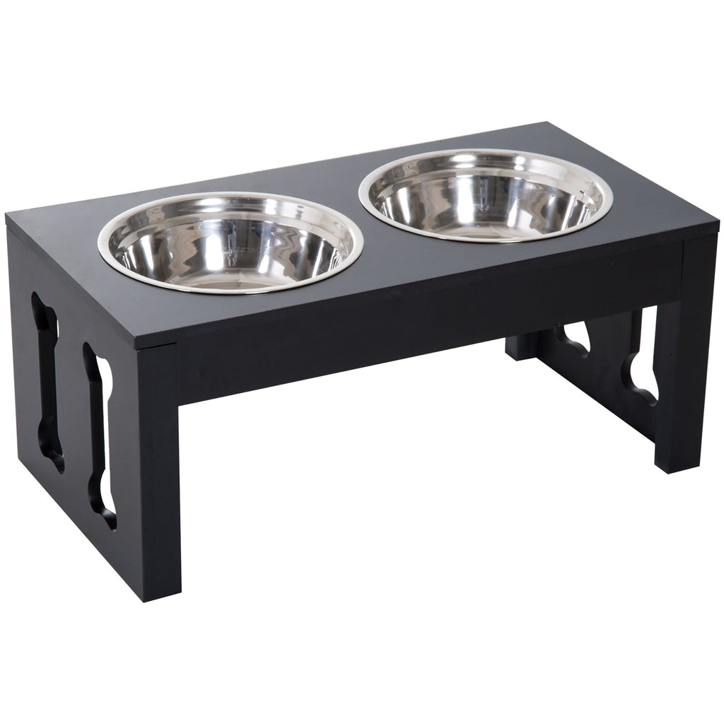 Elevate Your Dog's Mealtime with a Modern Raised Feeding Station