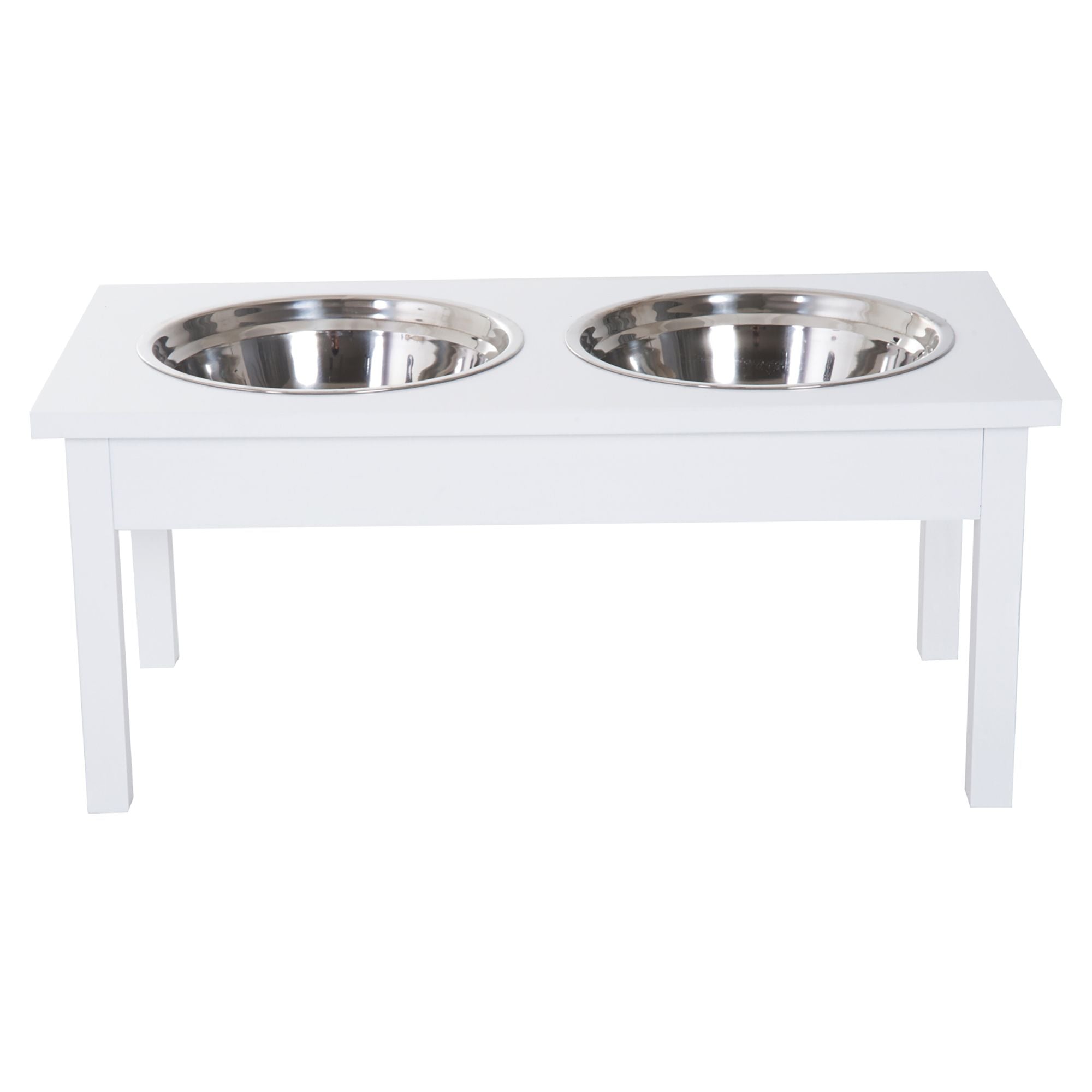 Elevate Your Pet's Mealtime with a Modern Raised Feeding Station