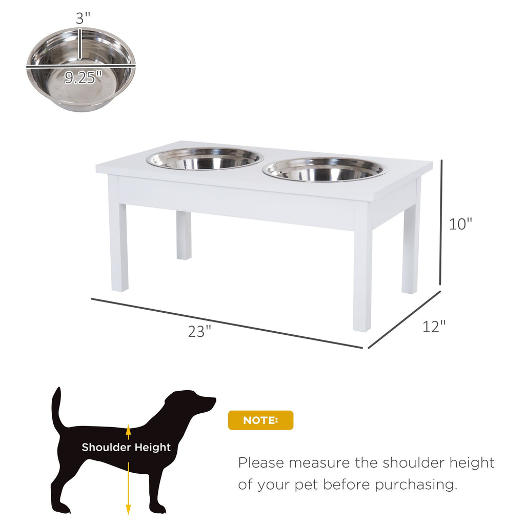 Elevate Your Pet's Mealtime with a Modern Raised Feeding Station