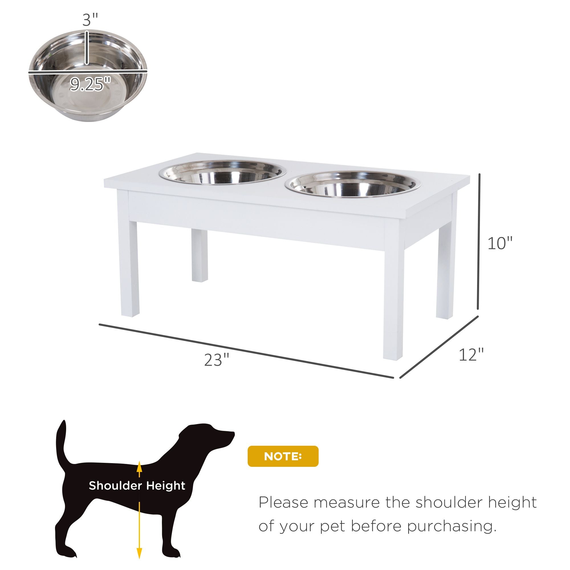 Elevate Your Pet's Mealtime with a Modern Raised Feeding Station