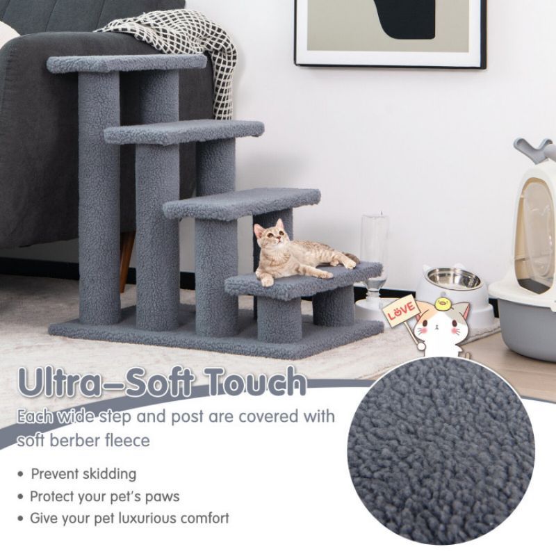 Give Your Furry Friend the Gift of Easy Access and Fun Climbing!