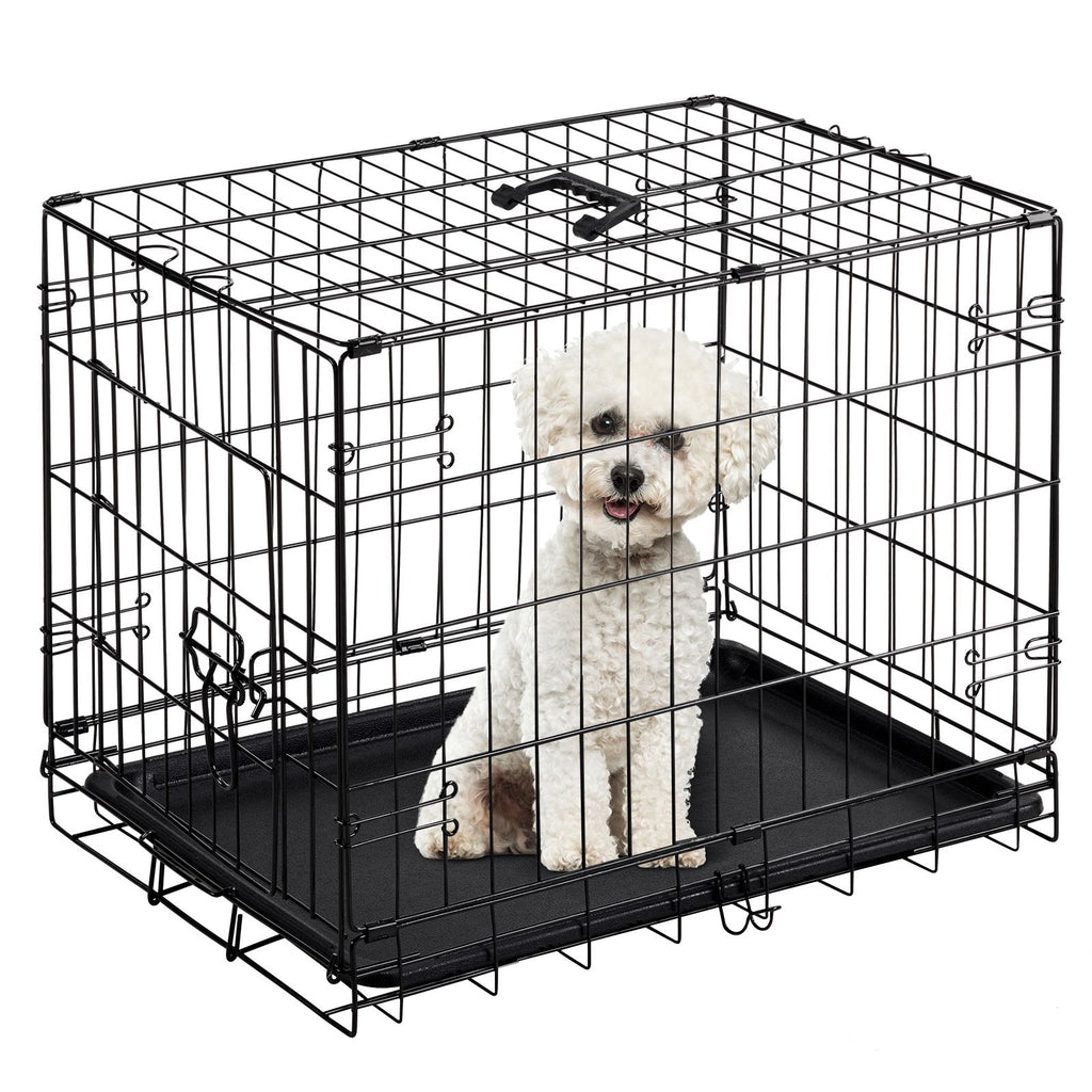 everyday structured Dog Crate with Secure Latch & Removable Tray – image 17