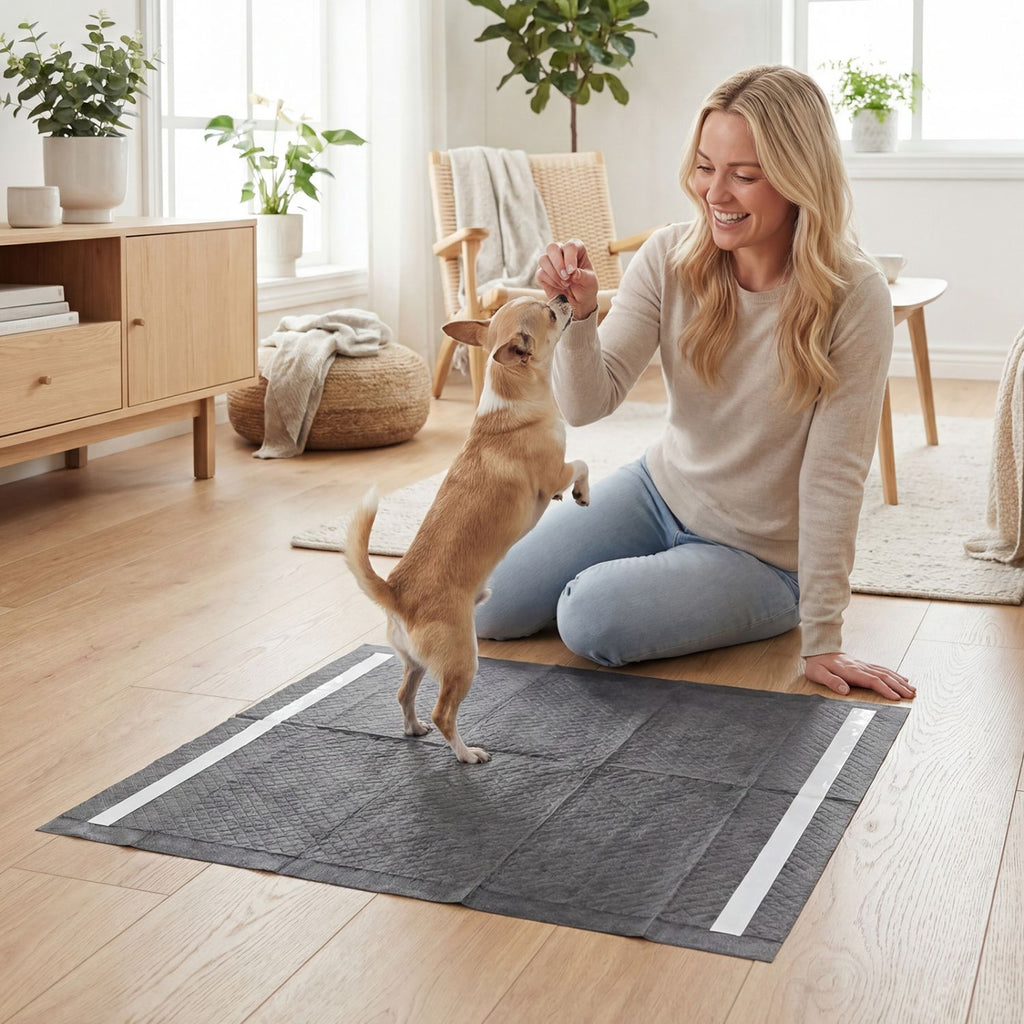 Activated Carbon Dog Pee Pads – 6-Layer Leak-Proof Odor Control