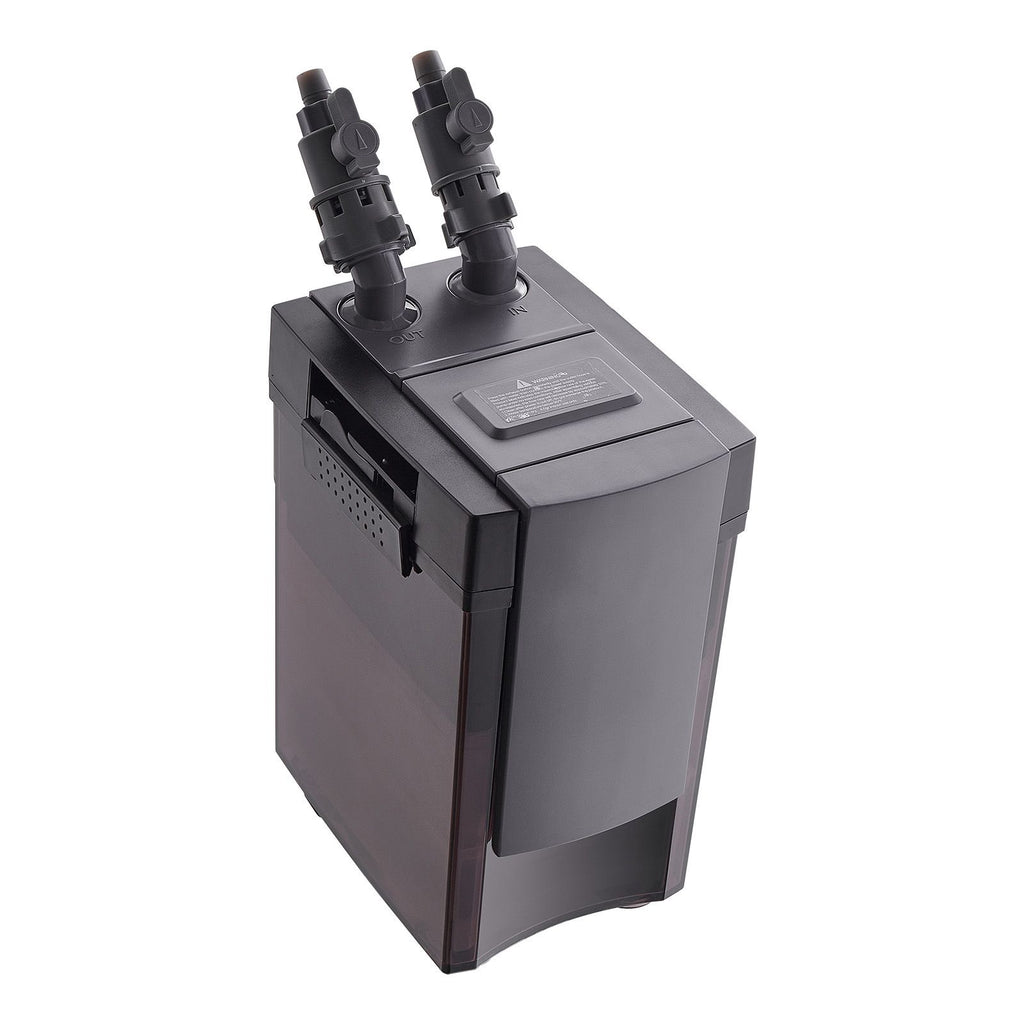 Quiet 264GPH Canister Filter with Adjustable Flow for Freshwater Aquariums