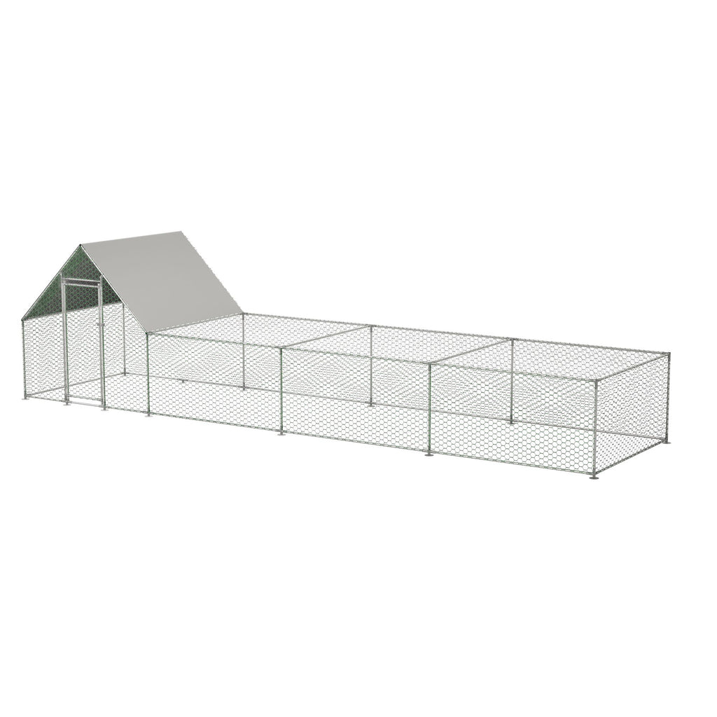 Large Walk-In Poultry Coop for Secure Outdoor Housing