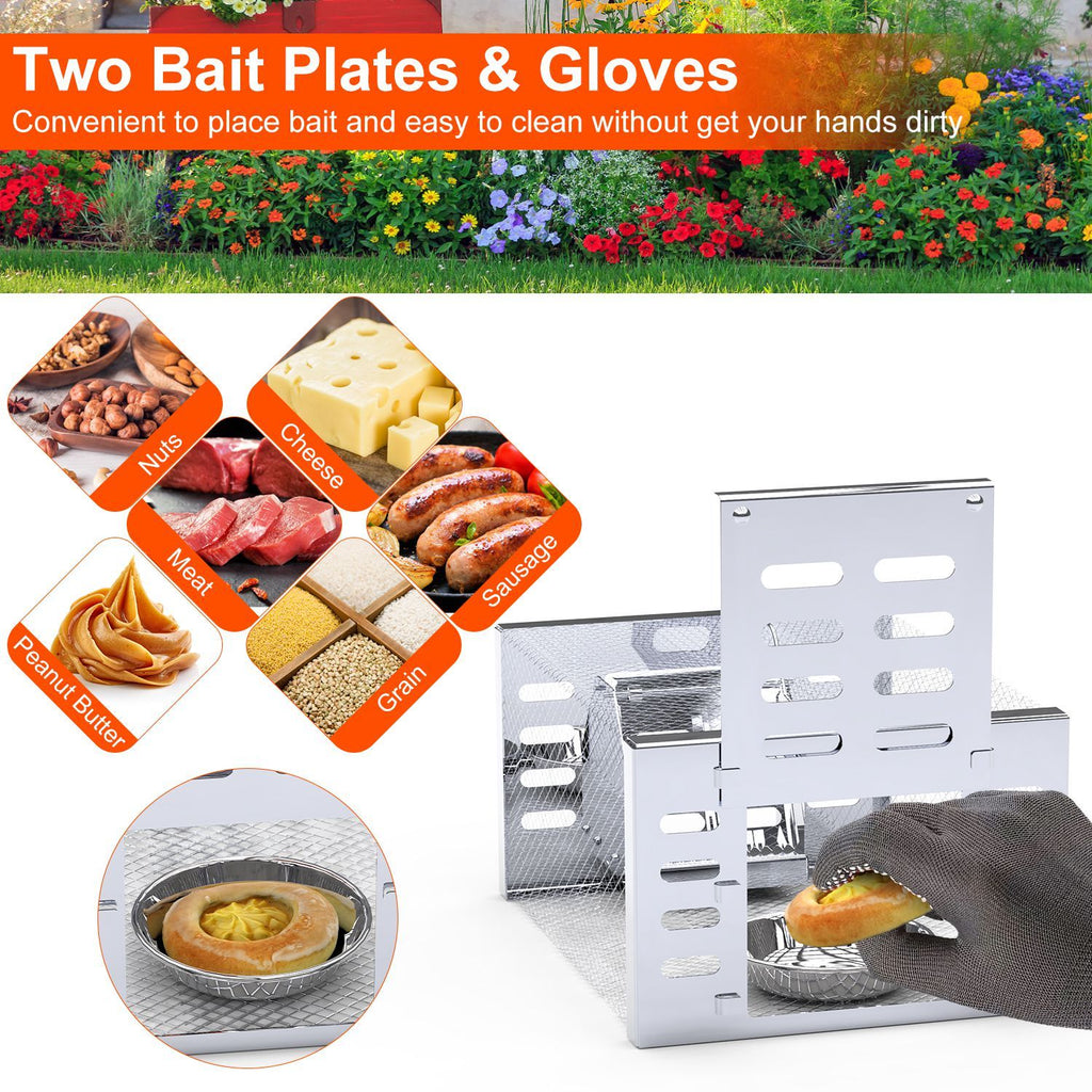 Humane Rat Trap: Catch & Release Live Mice Without Harm