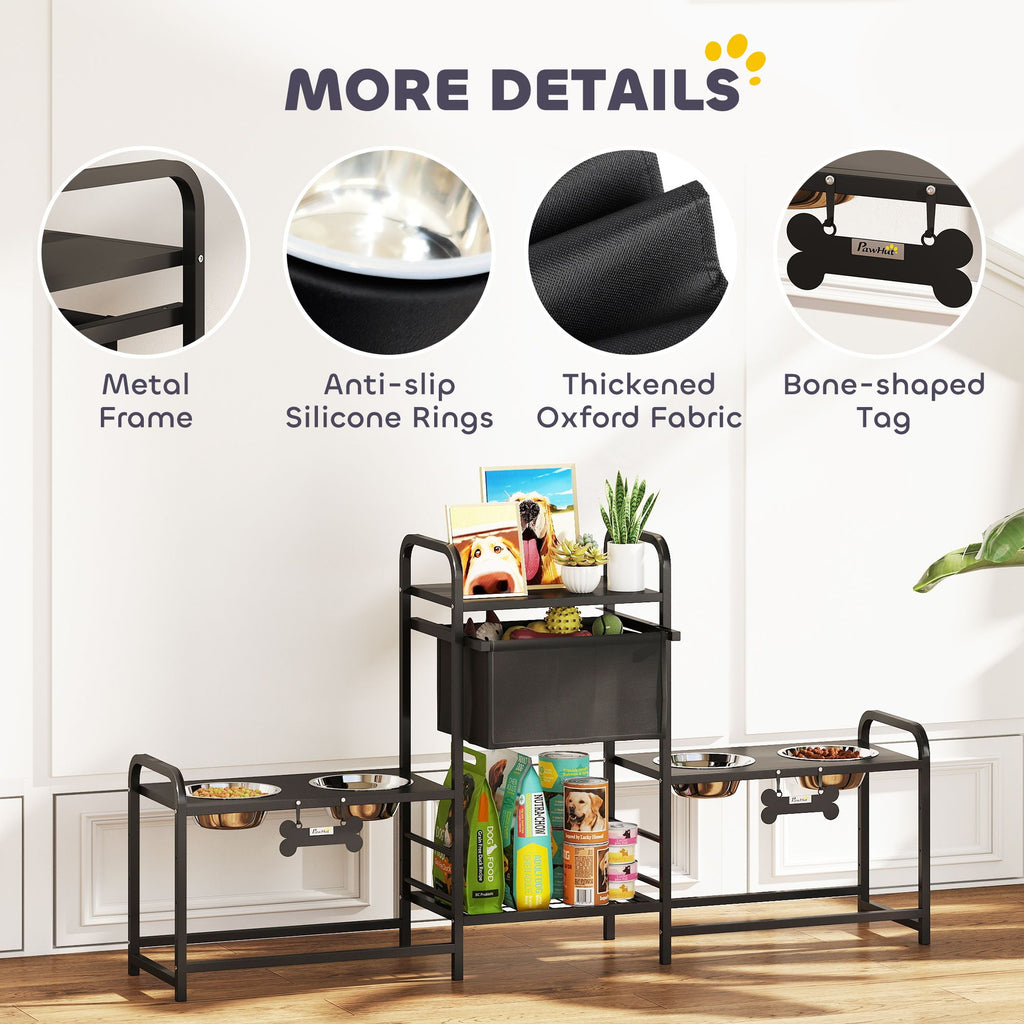 Transform Mealtime Chaos into Harmony with Our Adjustable Dog Bowl Station