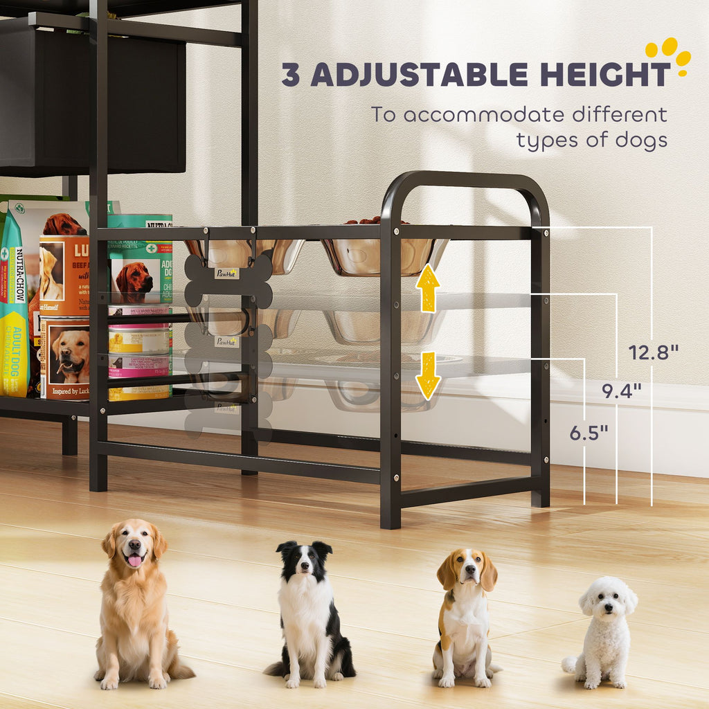 Transform Mealtime Chaos into Harmony with Our Adjustable Dog Bowl Station
