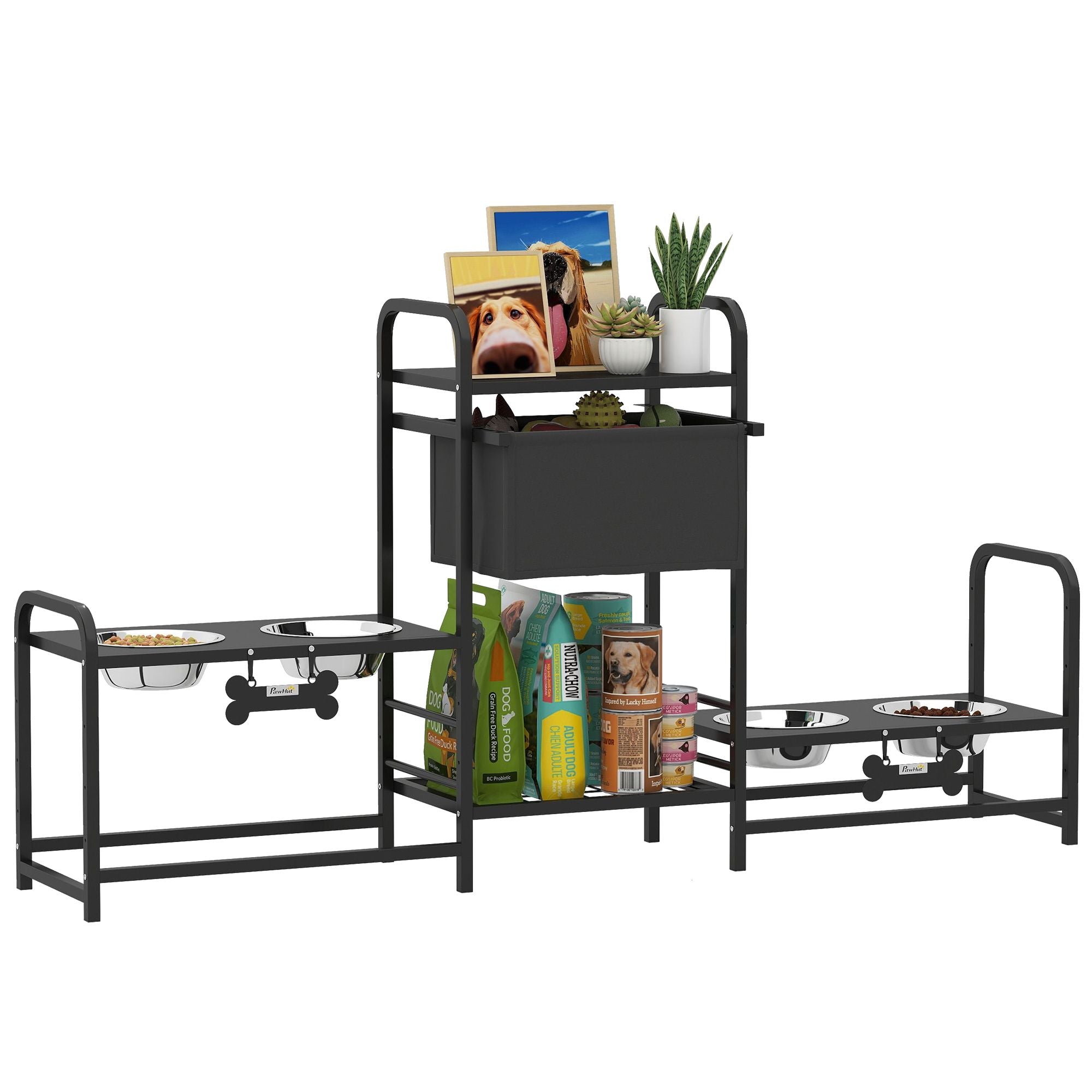Transform Mealtime Chaos into Harmony with Our Adjustable Dog Bowl Station
