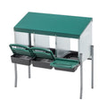 3 Holes Chicken Nesting Box structured Chicken Egg Laying Nest Box with Bracket Legs