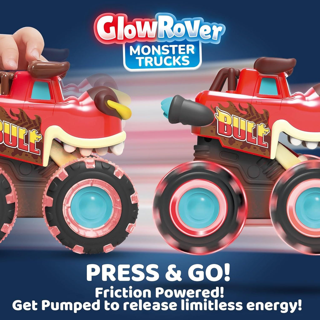 Rev Up Playtime with Motion-Activated Monster Trucks That Glow!