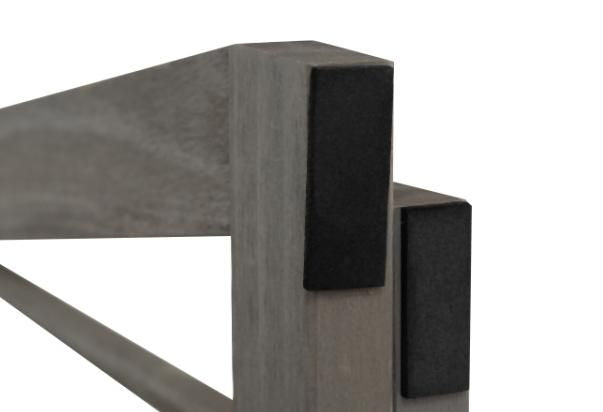 3-Panel Adjustable furniture-style Pet Barrier - Cherry Finish, 28 to 80
