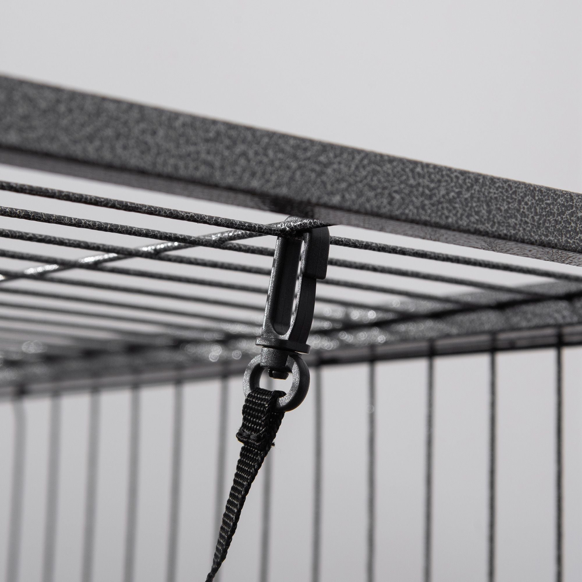 Spacious 3-Storey structured Ferret Cage with Hammock and Storage Shelf