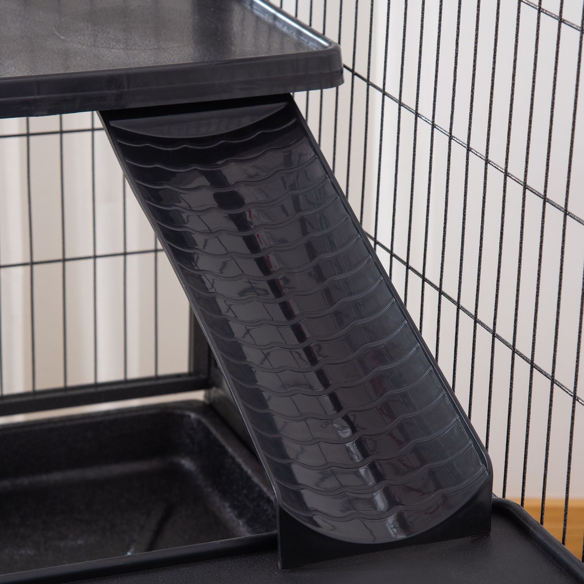 Spacious 3-Storey structured Ferret Cage with Hammock and Storage Shelf