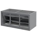 3-Tier Hamster Cage with Tunnel and Ramps – Clear Front, water-ready Tray