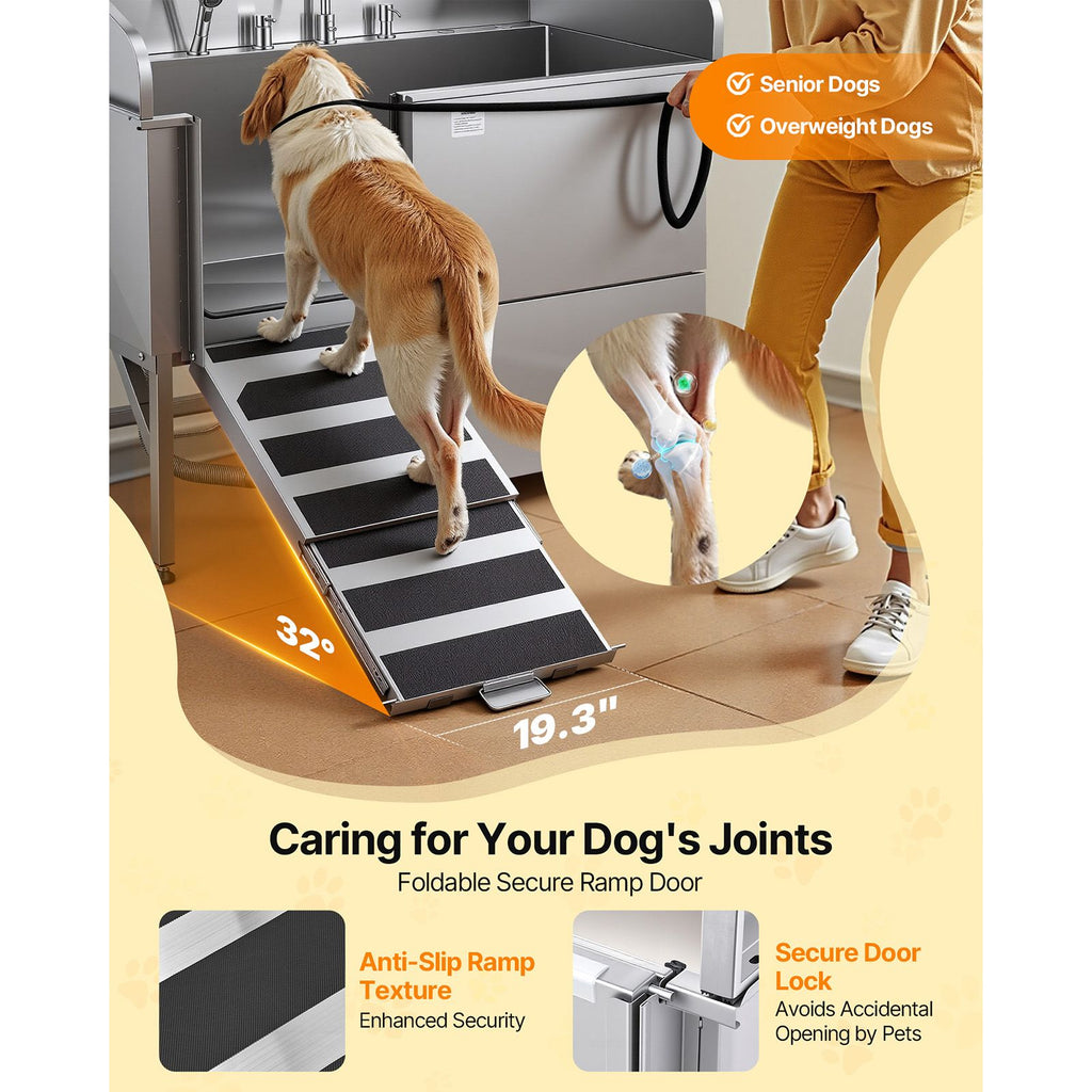 Professional-Grade Dog Washing Station for Easy, Mess-Free Baths