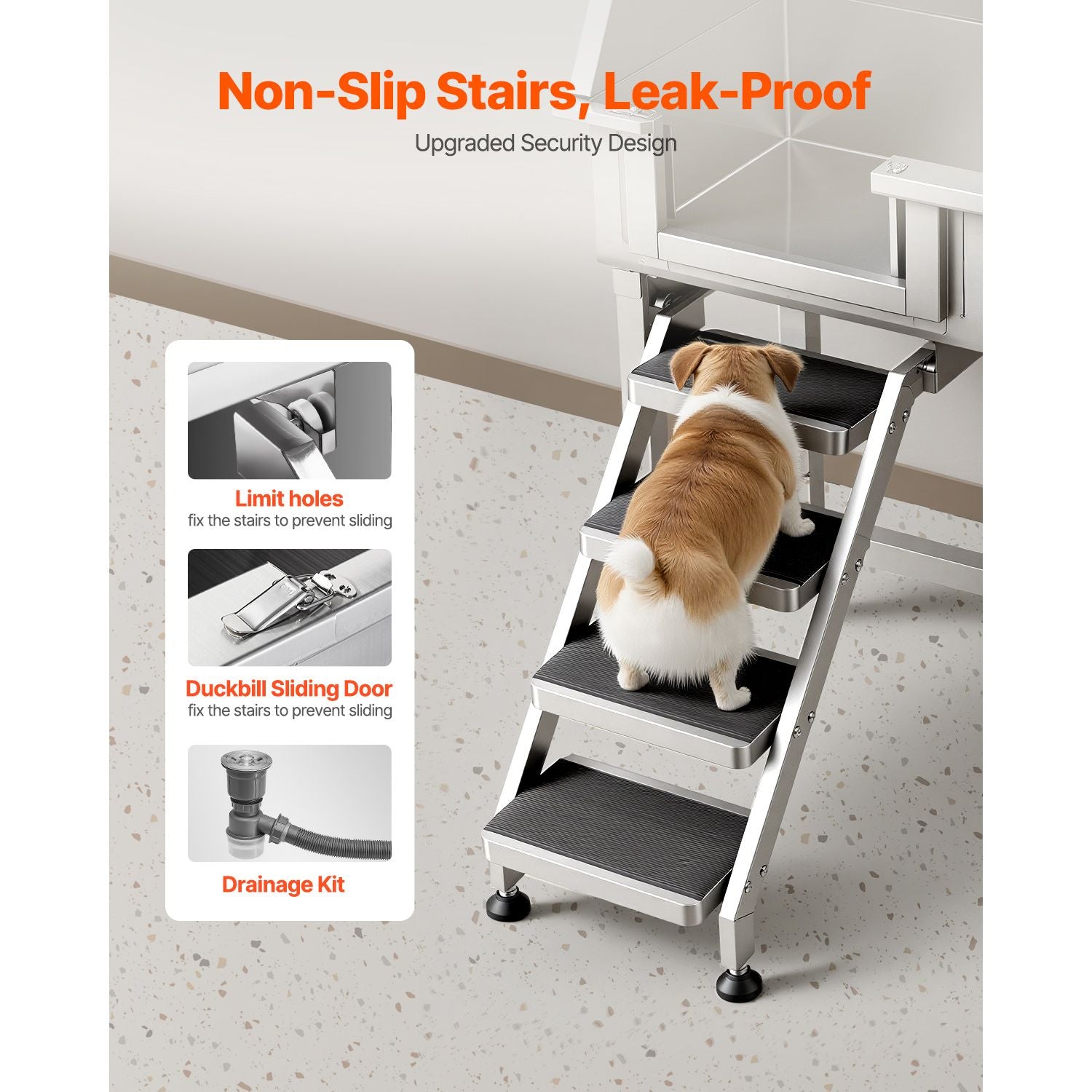 Elevate Your Pet Bathing Routine with the VEVOR 34" Dog Washing Station