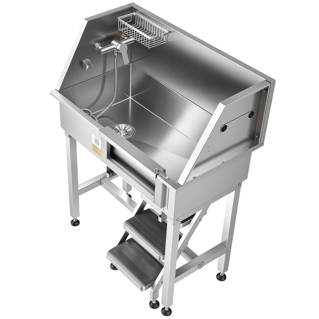 Elevate Your Pet Grooming with a Professional Stainless Steel Dog Washing Station