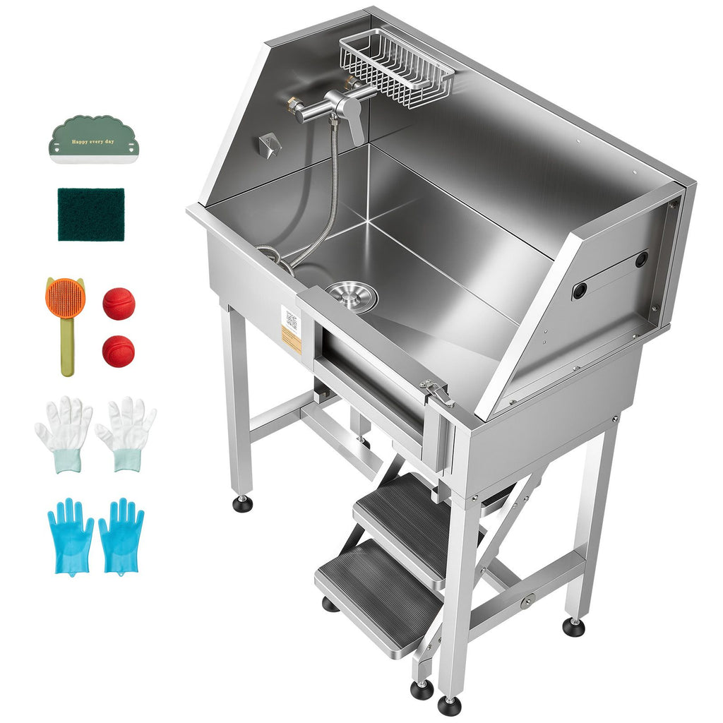 Elevate Your Pet Grooming with a Professional Stainless Steel Dog Washing Station