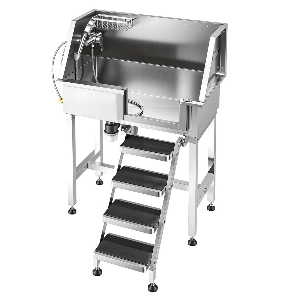 Elevate Your Pet Grooming with a Professional Stainless Steel Dog Washing Station