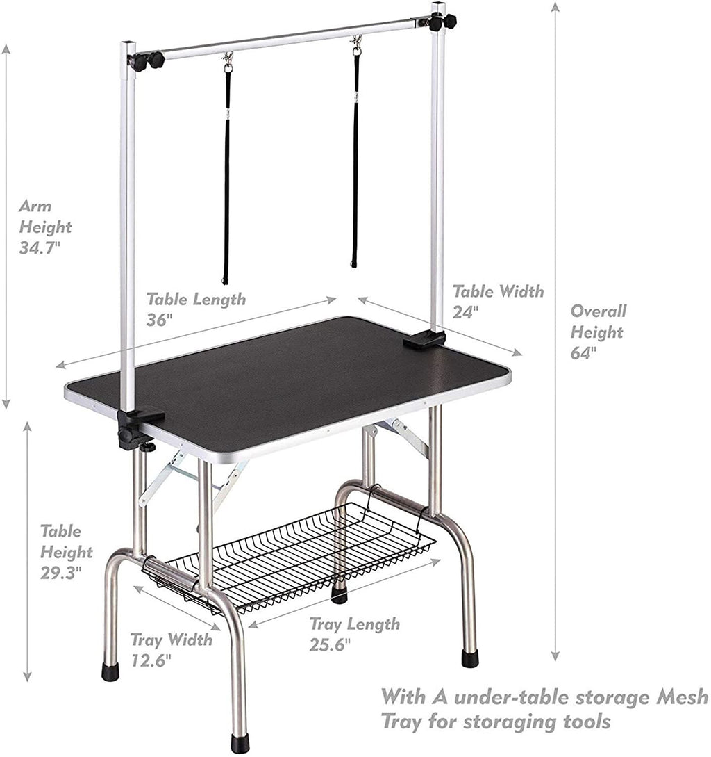 Groom Your Pet with Ease on a Professional Folding Table