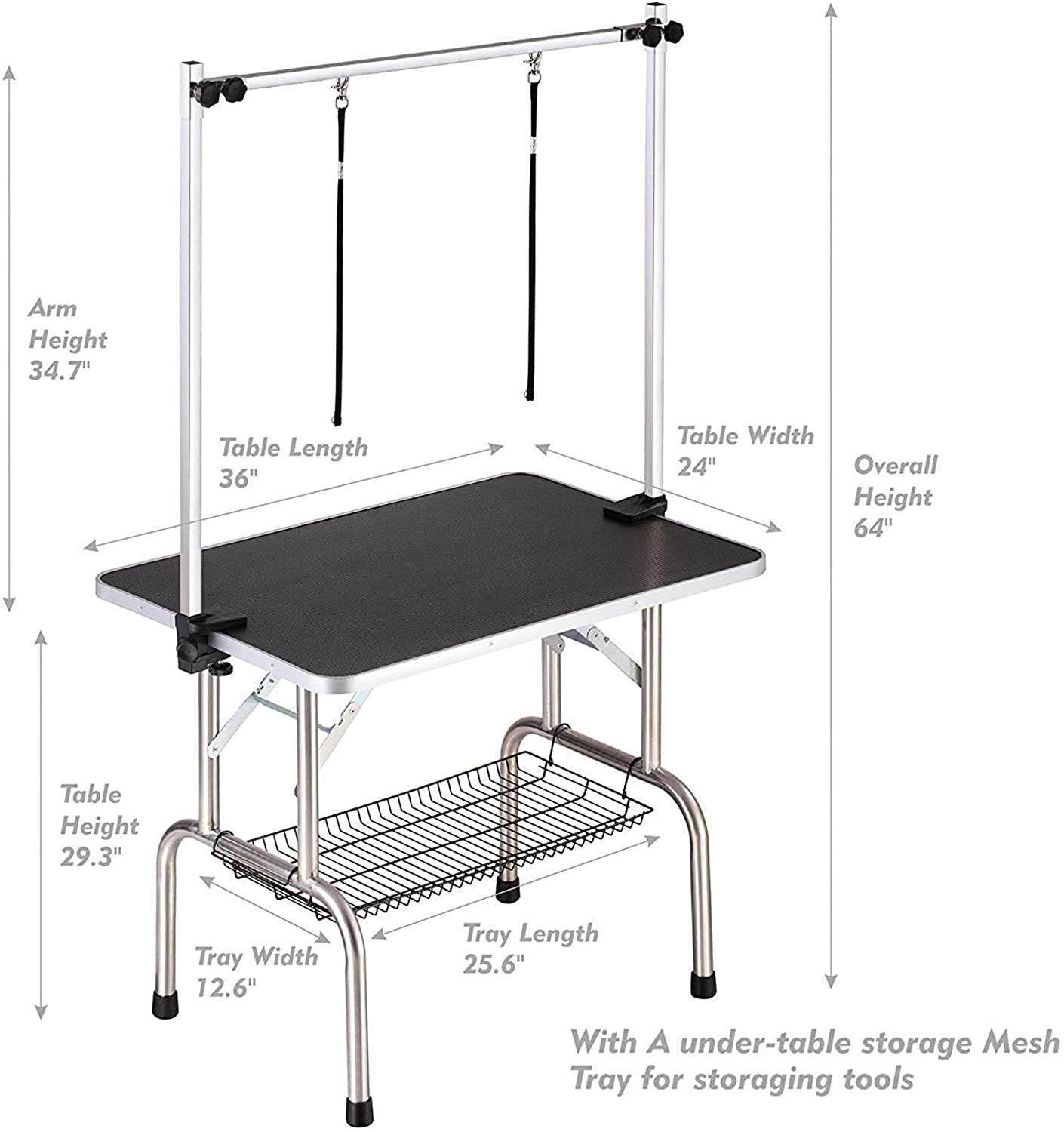 Groom Your Pet with Ease on a Professional Folding Table