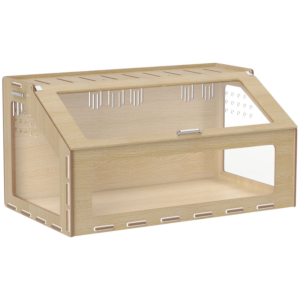 Spacious 39" Hamster Cage with Acrylic Windows & Openable Top