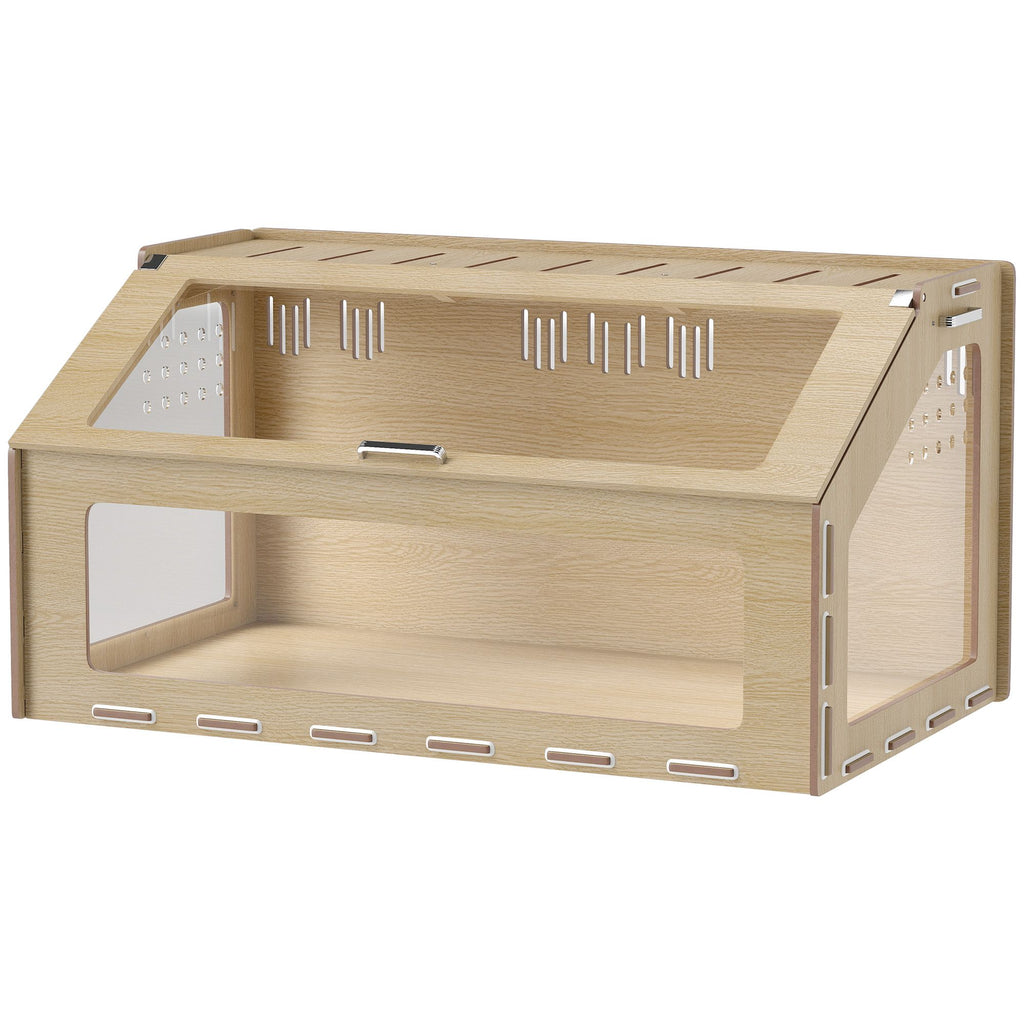 Spacious 39" Hamster Cage with Acrylic Windows & Openable Top
