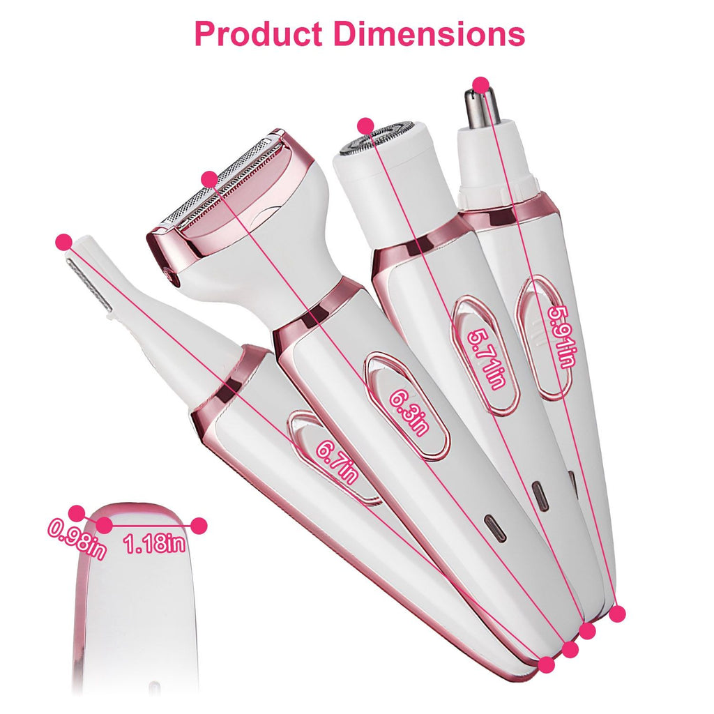 Gentle 4-in-1 Electric Grooming Kit for Your Dog's Sensitive Areas