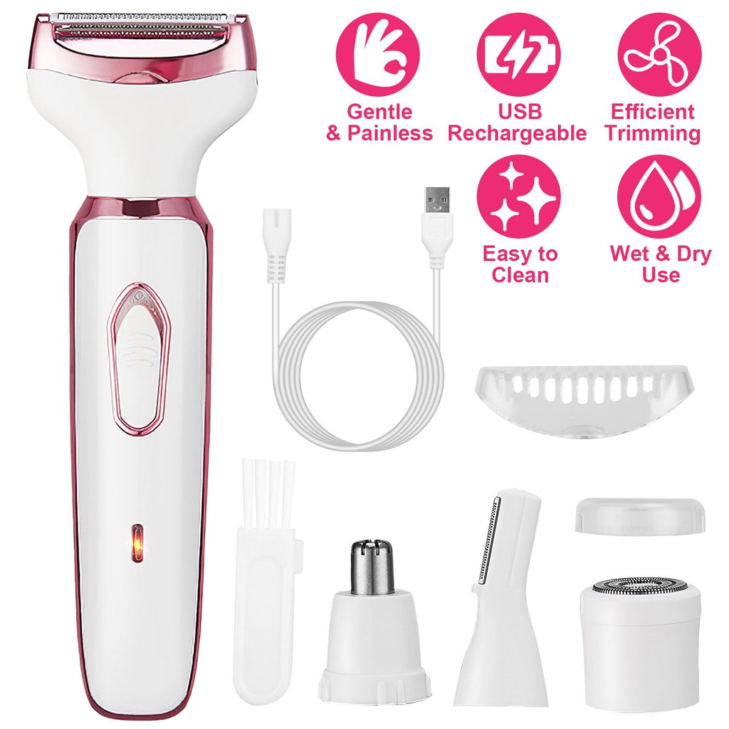 Gentle 4-in-1 Electric Grooming Kit for Your Dog's Sensitive Areas