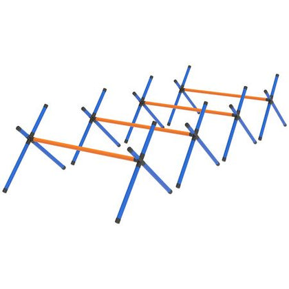 Engage Your Dog with a Complete Agility Course Set – Adjustable Jumps for Fun Training